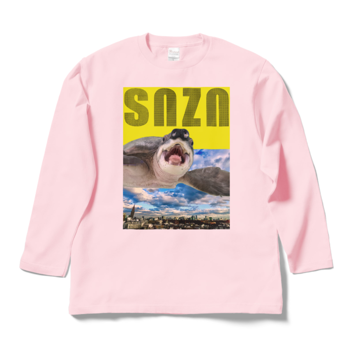 ロングスリーブTシャツ - L - ライトピンク