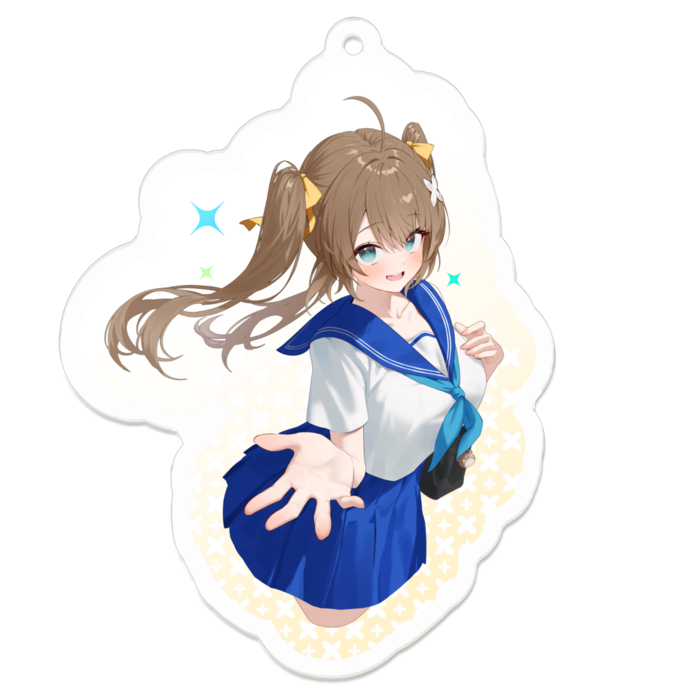 アクリルキーホルダー【70x70mm】