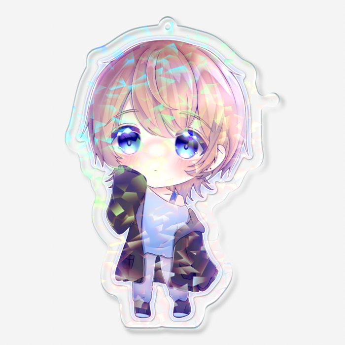 ホログラムアクリルキーホルダー - 100 × 100mm(2)