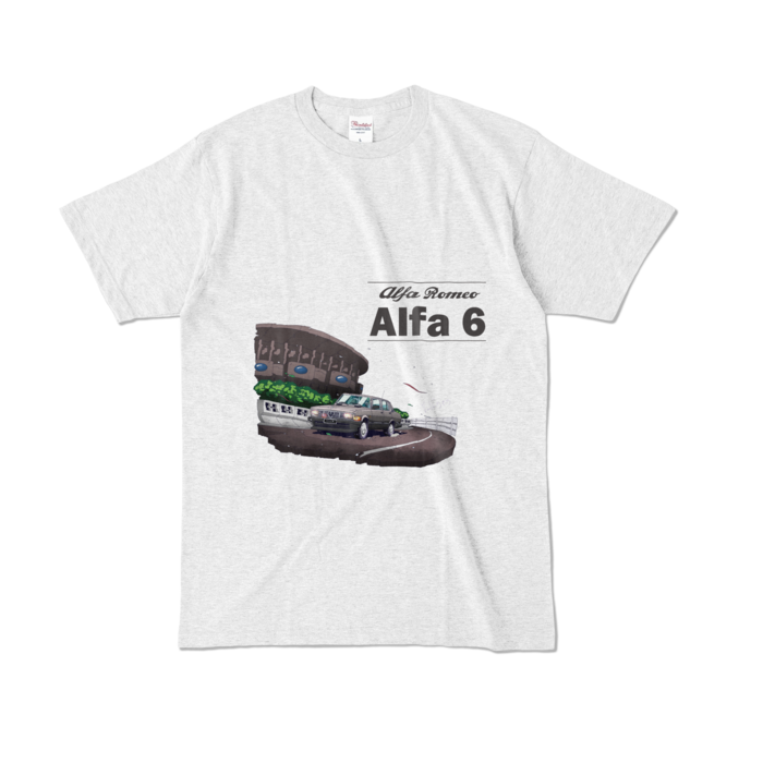カラーTシャツ - L - アッシュ (淡色)