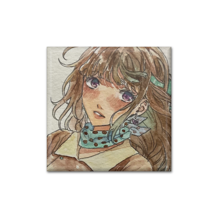 缶バッジ - 四角形40mm