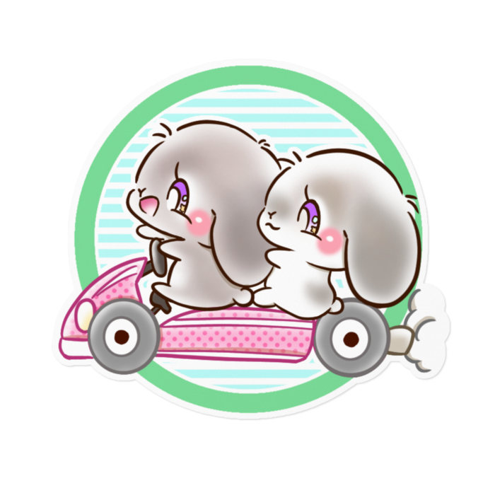 ステッカー - 160 x 160 (mm)