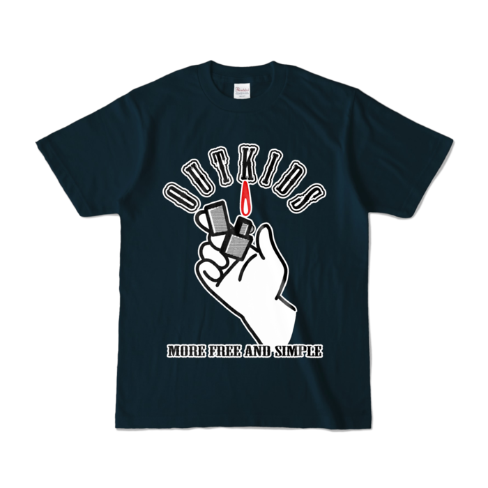 カラーTシャツ - S - ネイビー (濃色)