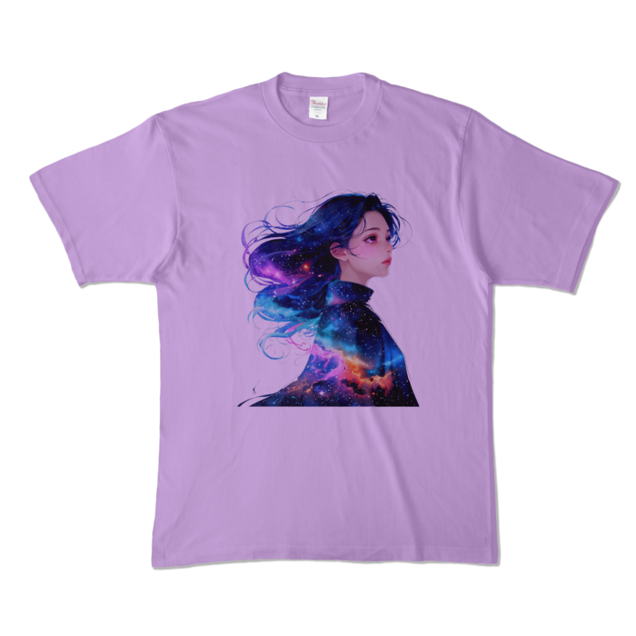 カラーTシャツ - XL - ライトパープル (淡色)