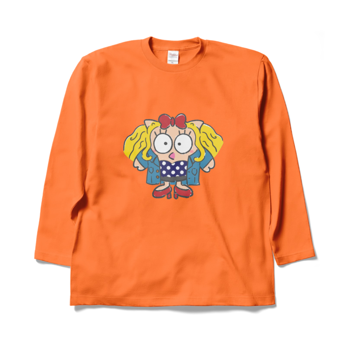 ロングスリーブTシャツ - XL - オレンジ