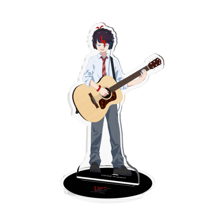 未知又バトヤ "軽音部のすがた" アクリルフィギュア - 100x100mm