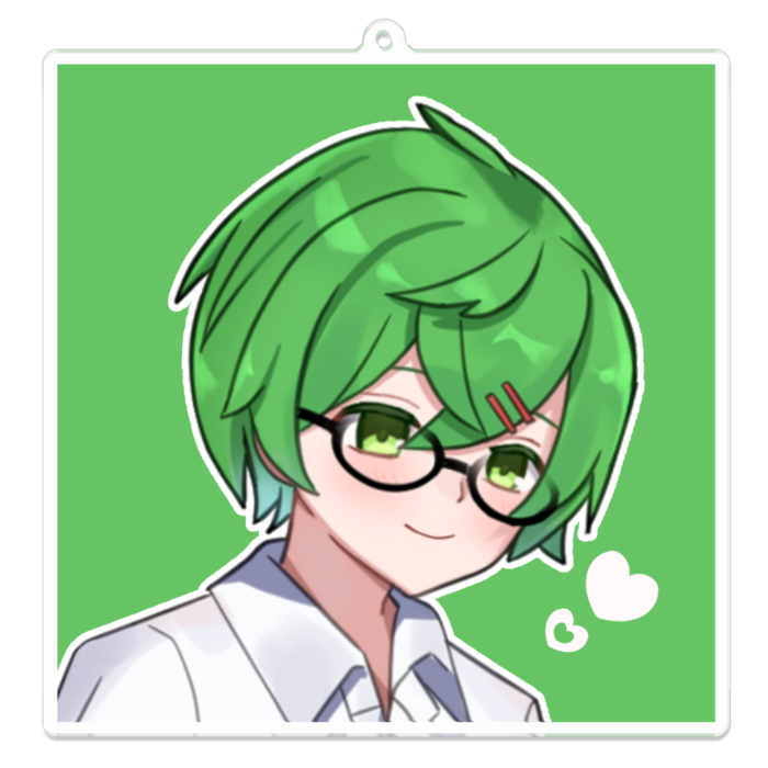 アクリルキーホルダー - 100 x 100 (mm)