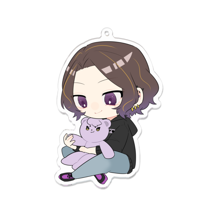 アクリルキーホルダー - 100 x 100 (mm)