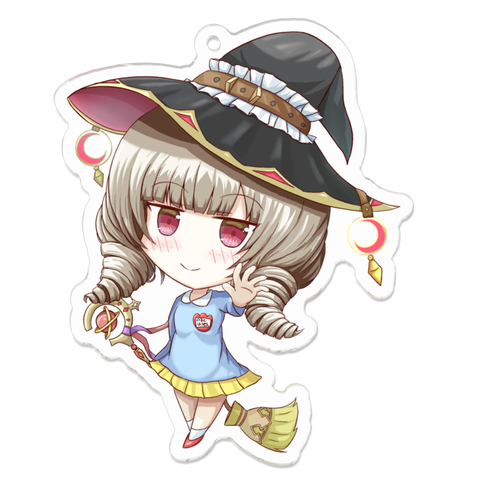 アクリルキーホルダー - 70 x 70 (mm)