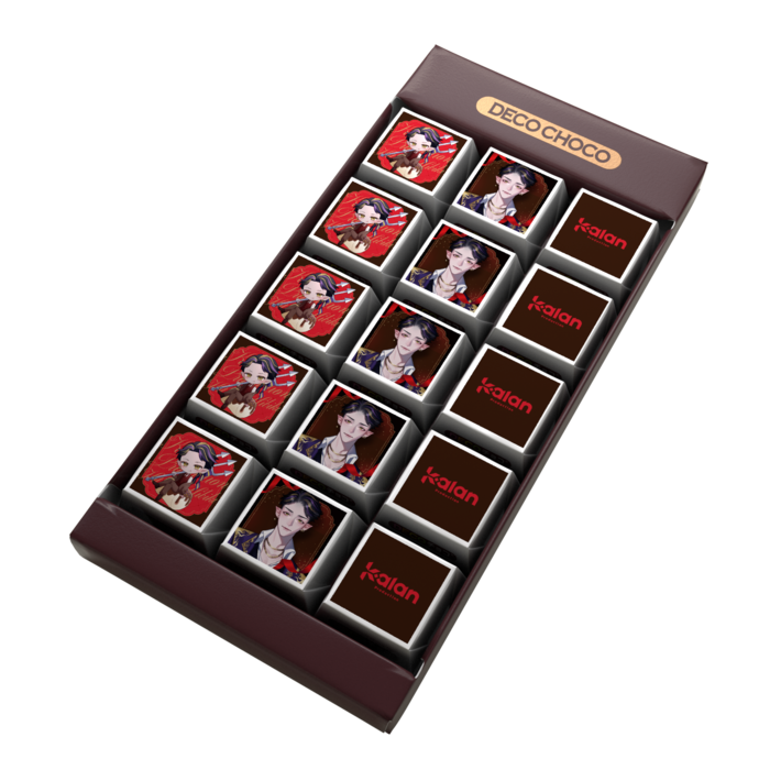 DECOチョコ - 列ごとにデザイン