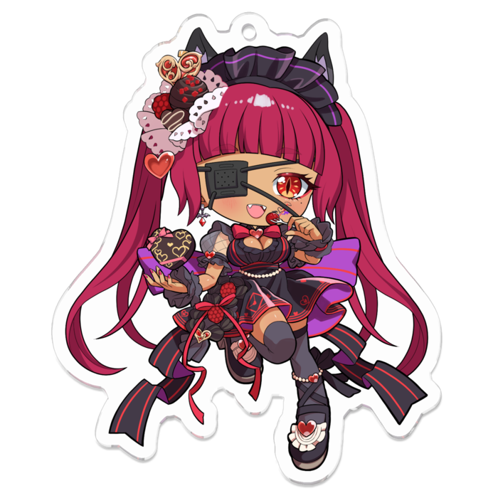 アクリルキーホルダー - 70 x 70 (mm)