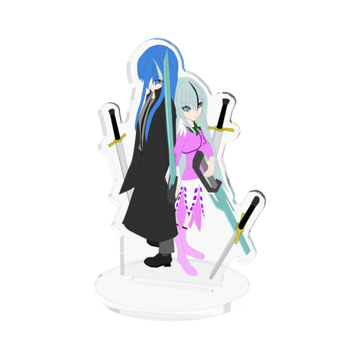 アクリルフィギュア - 70x70mm
