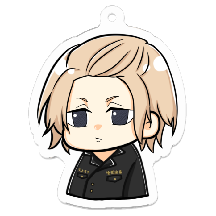 アクリルキーホルダー（コーティング） - 50 x 50 (mm)