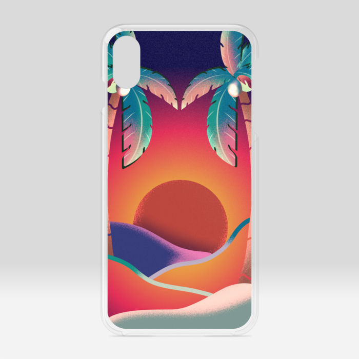 クリアiPhoneケース - iPhone XSMax