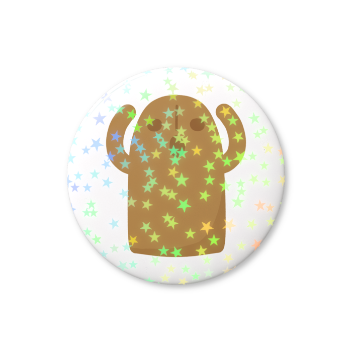 ホログラム缶バッジ - 32mm