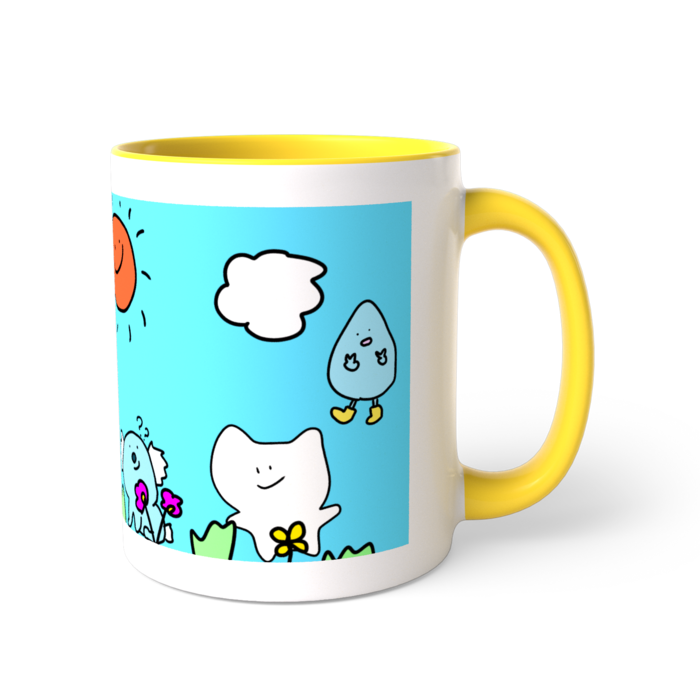 ツートンカラーマグカップ - 直径 8.2cm / 高さ 9.5cm(1)