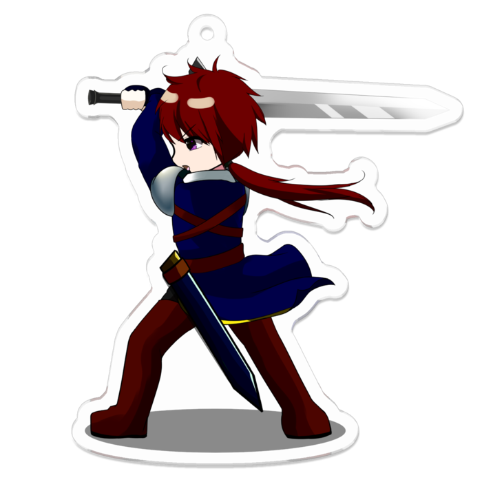 アクリルキーホルダー - 70 x 70 (mm)