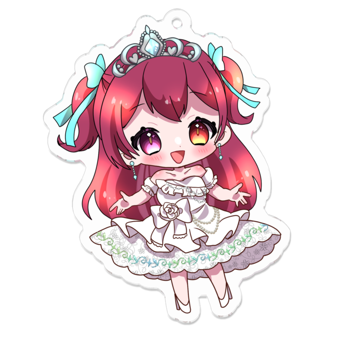 アクリルキーホルダー - 70 x 70 (mm)