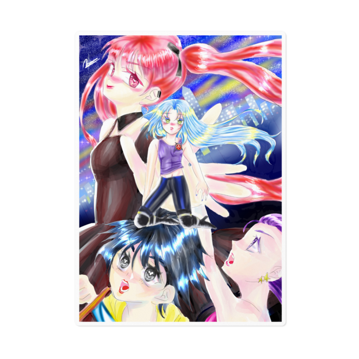ステッカー - 160 x 160 (mm)