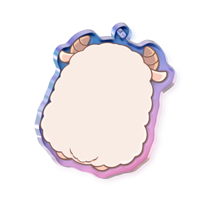 けだま⑧ - 50 × 50mm