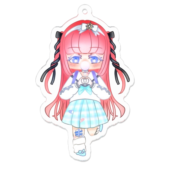 アクリルキーホルダー - 70 x 70 (mm)