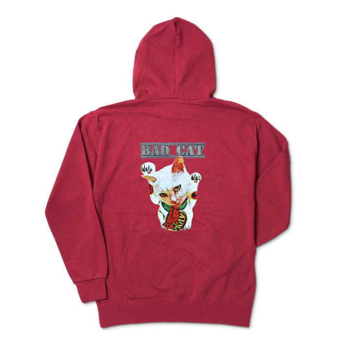 パーカー - XL - バーガンディ