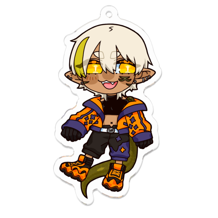 アクリルキーホルダー - 70 x 70 (mm)