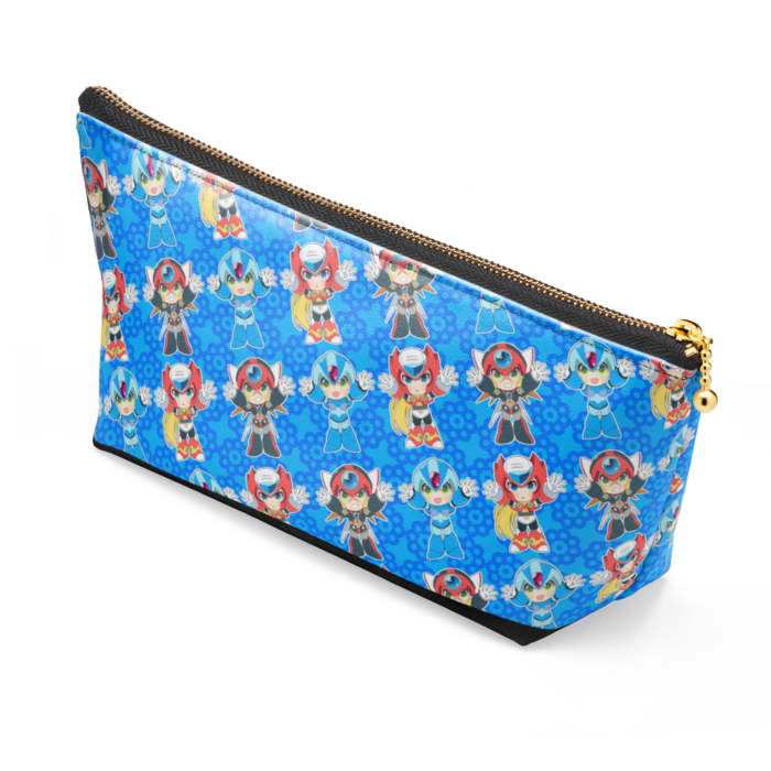 ポーチ - 長さ21.5cm / 高さ10cm - ブラック