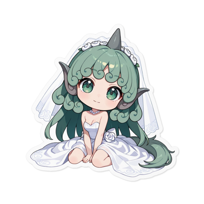 ステッカー - 100 x 100 (mm)(キャラのみ)