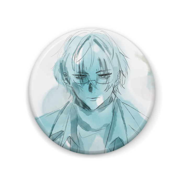 缶ばっち絵柄-参 - 57mm