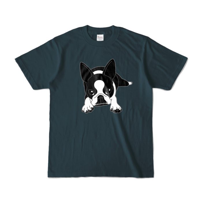 カラーTシャツ - S - デニム (濃色)