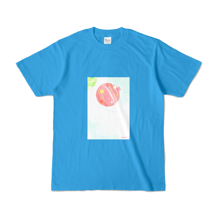 カラーTシャツ - S - ターコイズ (濃色)