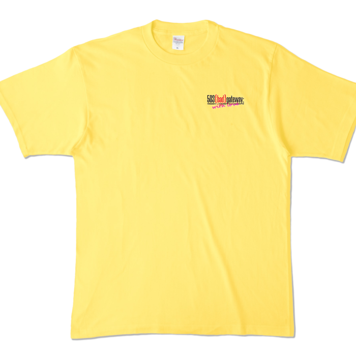 カラーTシャツ - XL - イエロー (濃色)