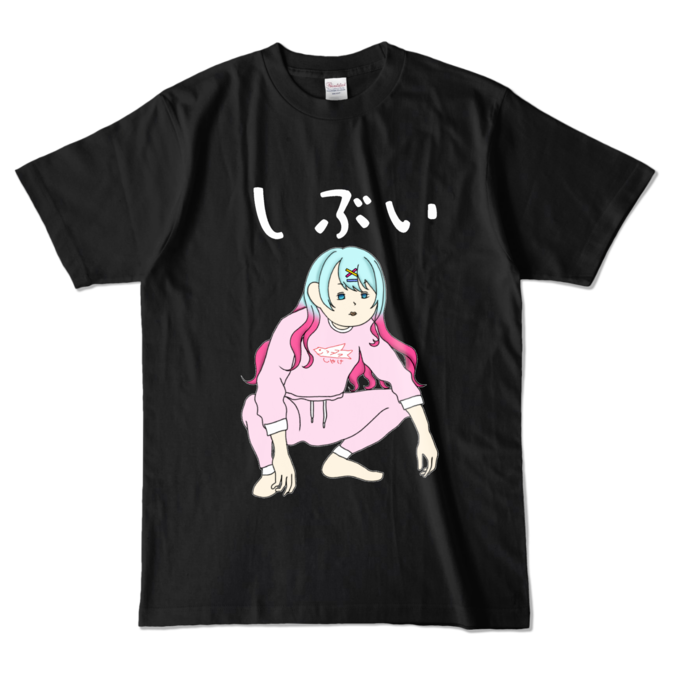 カラーTシャツ - L - ブラック (濃色)
