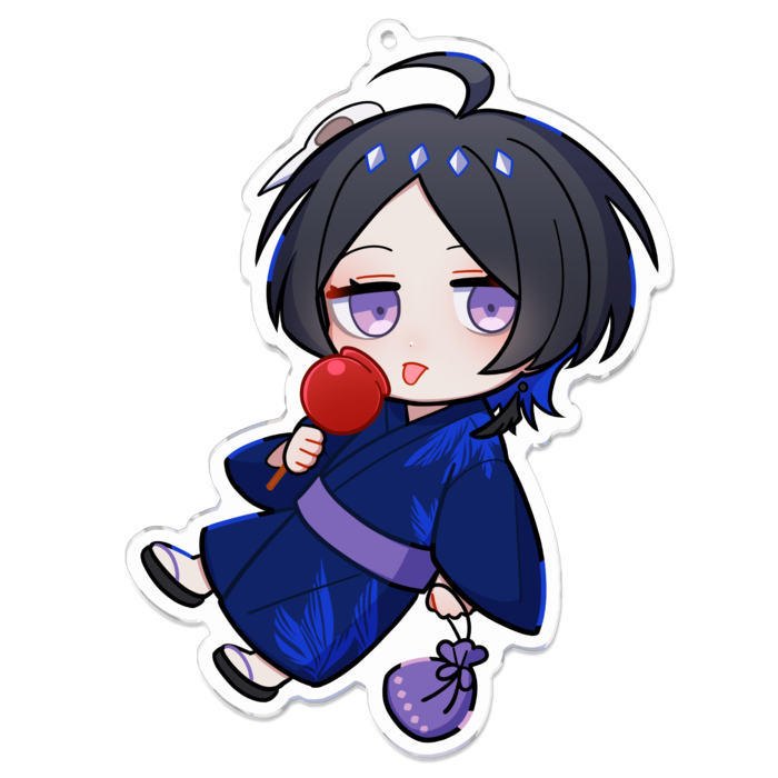 アクリルキーホルダー - 100 × 100 (mm)