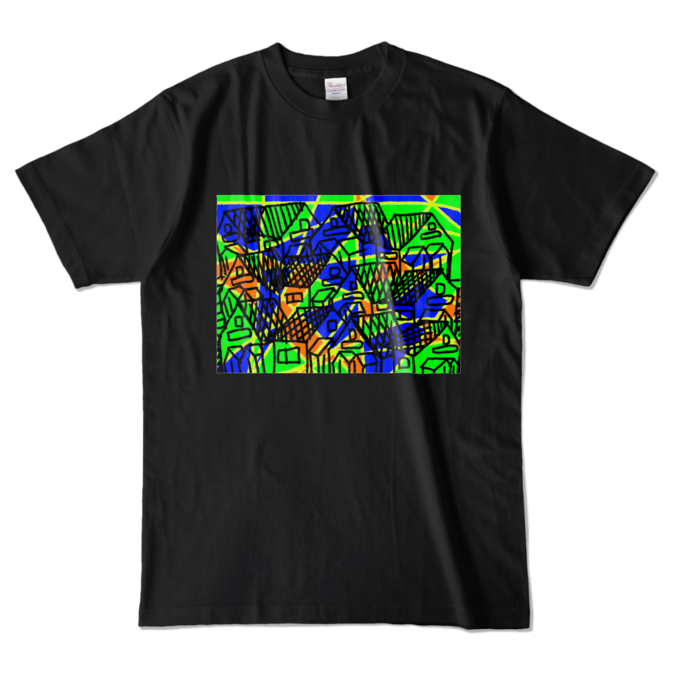 カラーTシャツ - L - ブラック (濃色)