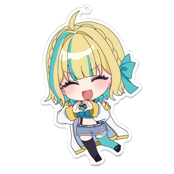 アクリルキーホルダー - 100 x 100 (mm)