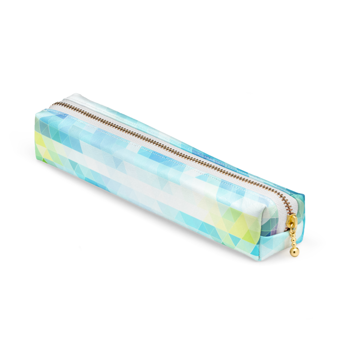 ペンケース - 20 x 4 x 4cm - ホワイト