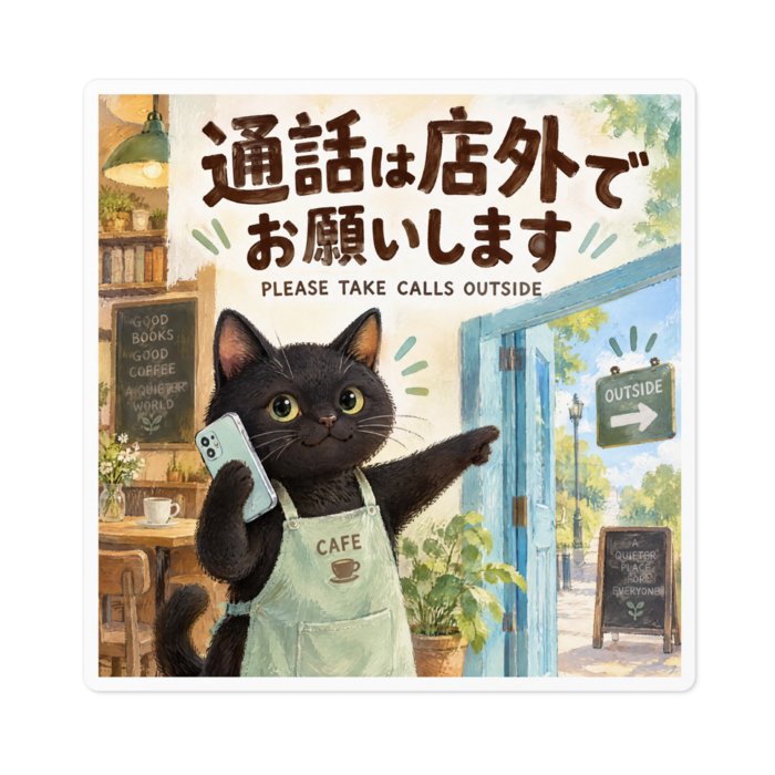 ステッカー - W100 × H100mm 以内