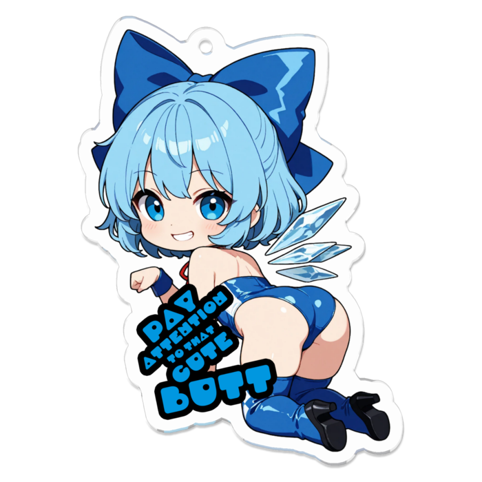 アクリルキーホルダー - 70 x 70 (mm)