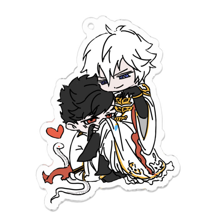 アクリルキーホルダー - 70 × 70 (mm)