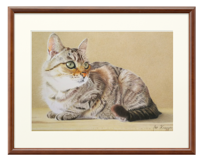 色鉛筆で描いた猫の絵 NO.1 - リアル色鉛筆画家の店 - BOOTH