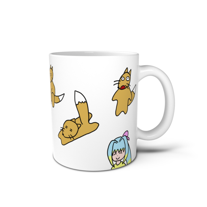 マグカップ - 直径 8 cm / 高さ 9.5 cm