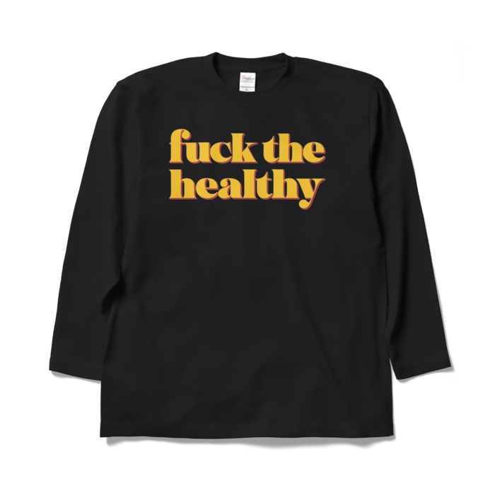 ロングスリーブTシャツ - XL - ブラック