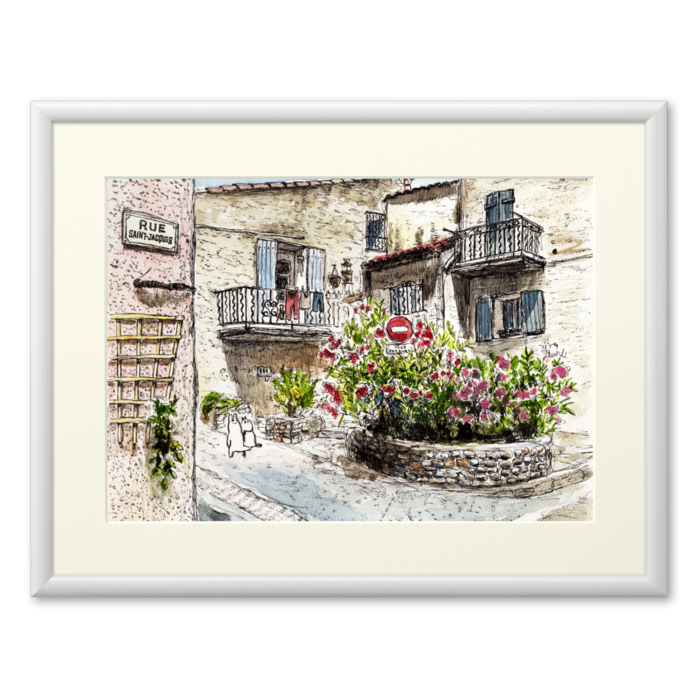 A2 - 額縁・ホワイト