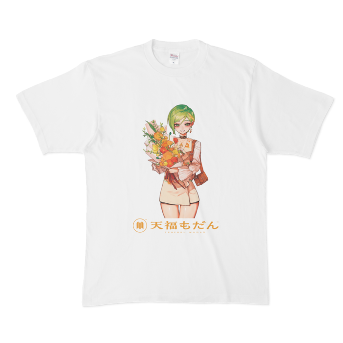 眼鏡無Tシャツ - XL - 白