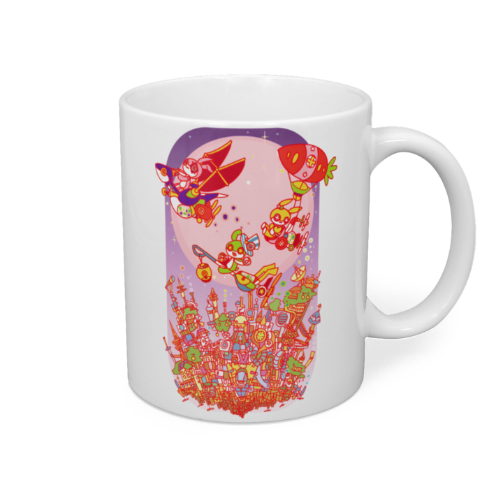 マグカップ - 直径 8 cm / 高さ 9.5 cm