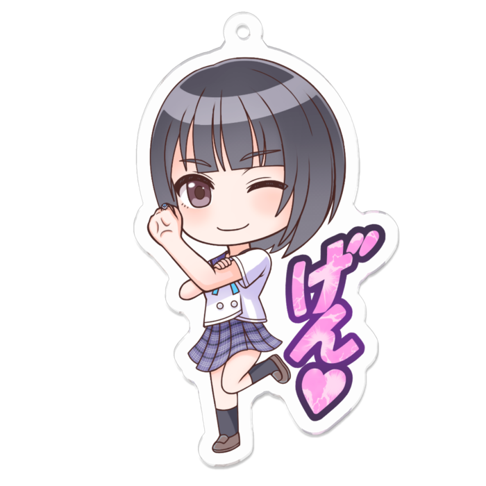 アクリルキーホルダー - 70 x 70 (mm)