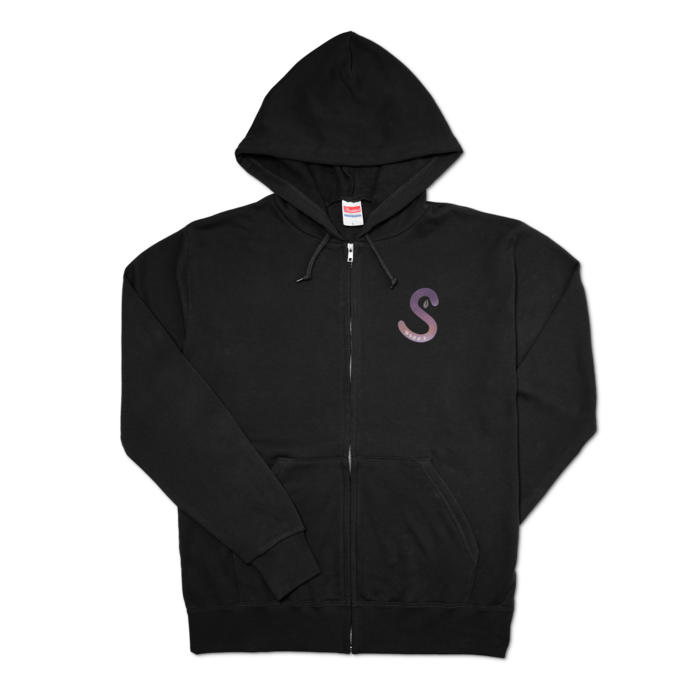 ジップパーカー - L - 左胸