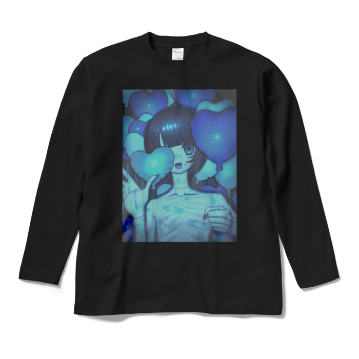 ロングスリーブTシャツ - M - ブラック